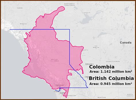 colombia vs british columbia